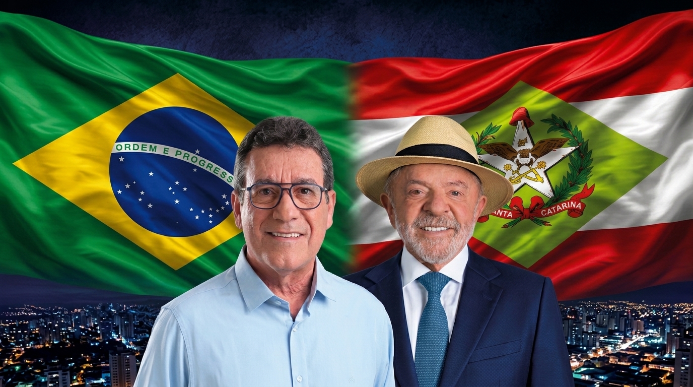 Francisco de Assis 1304 e o presidente Lula — O Federal do Lula em Santa Catarina